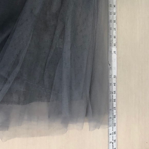Grey Tulle Skirt - Picture 7 of 7